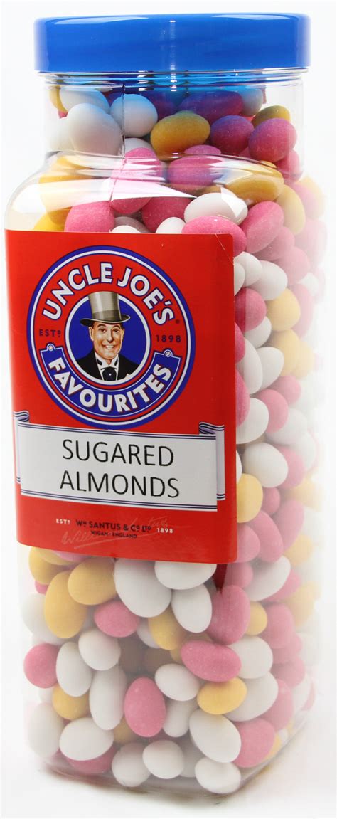 Sugared Almonds 3kg Jar | Uncle Joes