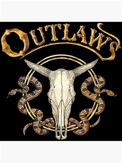 "outlaws band" Poster for Sale by BKPride | Redbubble