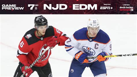 Devils Host McDavid, Oilers as Homestand Continues | PREVIEW | New ...