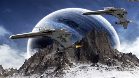 Sci Fi Ships Wallpaper - WallpaperSafari