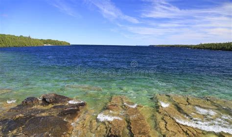 Georgian Bay, Lake Huron stock photo. Image of colorful - 126175050