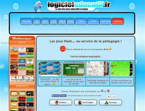 Pédagomémo: Site Avec Des Jeux Éducatifs En Ligne: Logiciel destiné Jeux Éducatifs En Ligne Cp ...