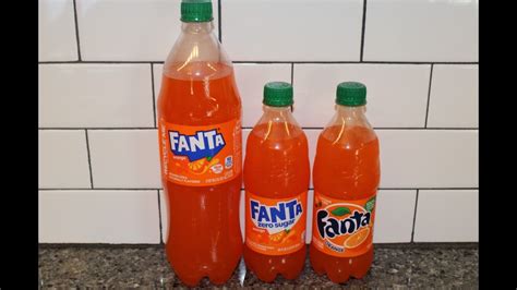 Comparing the NEW Orange Fanta & Fanta Zero Sugar to the OLD Fanta - YouTube