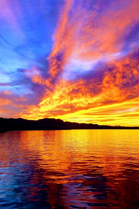 Lake Havasu Sunset | Sunset pictures, Sunset nature, Sunrise pictures