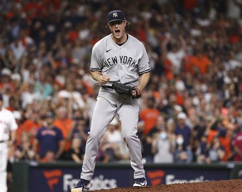 New York Yankees SP Gerrit Cole throws shutout against Houston Astros ...