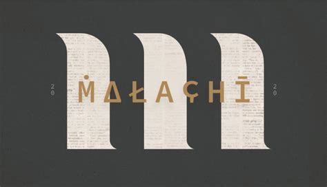 Malachi – Church Sermon Series Ideas