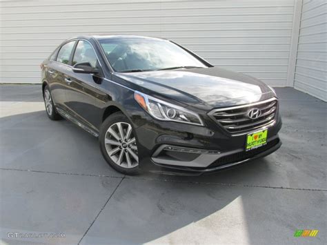 2016 Phantom Black Hyundai Sonata Limited #109306354 Photo #29 | GTCarLot.com - Car Color Galleries