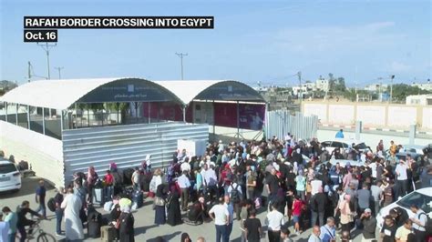 Rafah Crossing From Gaza to Egypt Still Closed - YouTube