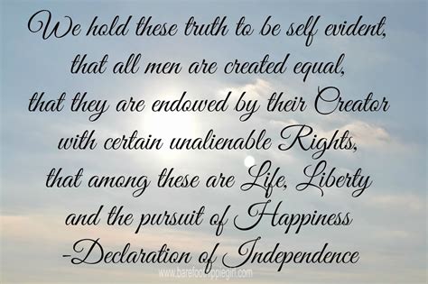 Declaration of independence quotes about equality information | Trending