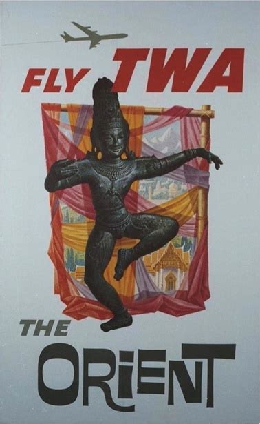 Vintage TWA Poster Free Stock Photo - Public Domain Pictures