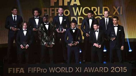 Messi, Ronaldo and selfies: The best pictures from FIFA Ballon d'Or ...