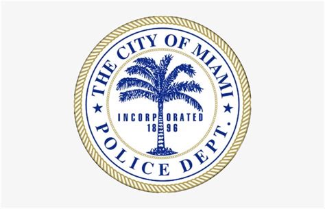 Seal Of The Miami Police Department - City Of Miami Police Seal - 448x448 PNG Download - PNGkit