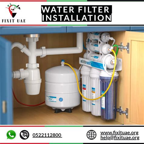 Water Filter Installation - 0522112800 - FIX IT UAE