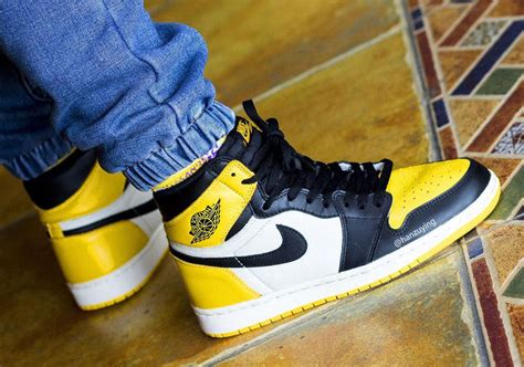 Air Jordan 1 High Yellow Toe Release Info | Nice Kicks