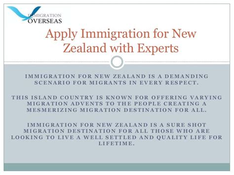 Apply immigration for new zealand with experts