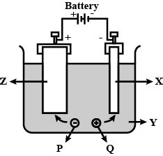 Draw a diagram for electrorefining or purification of copper.