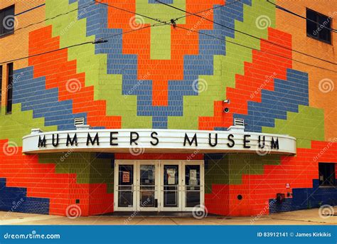 Entrance To the Mummers Museum, Philadelphia Editorial Photo - Image of ...