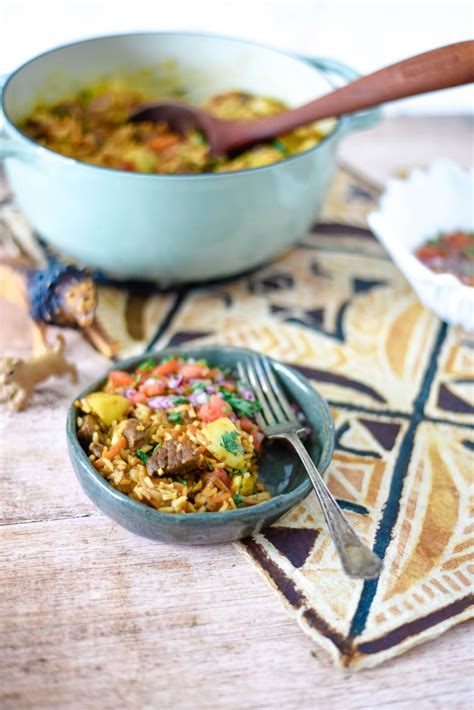 Kid-Friendly Beef Pilau Recipe - The Gingered Whisk