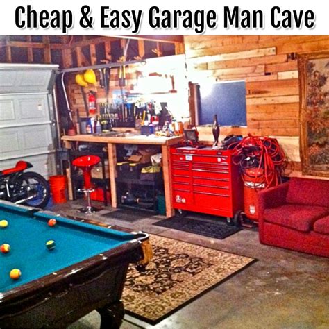 Cheap Man Cave Ideas | Examples and Forms