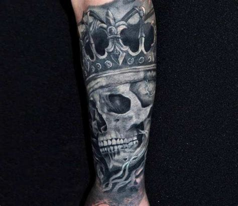 Skull King tattoo by Tattoo Zhuzha | Photo 22181