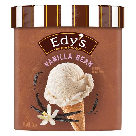 Edy’s/Dreyer’s Grand Vanilla Bean Ice Cream, 48 Oz - Walmart.com