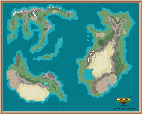 Fantasy World Map #2 - Free Fantasy Maps