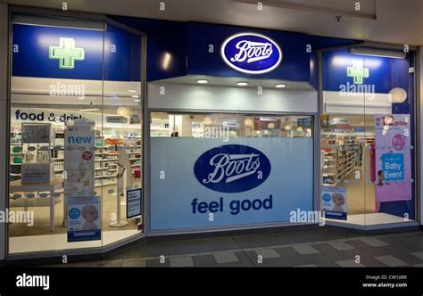 Boots Pharmacy Stock Photo - Alamy