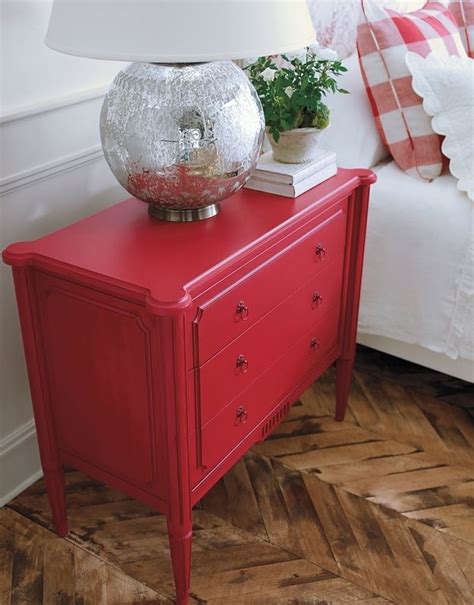 red furniture (for built in beside bed in MBRoom?) Chest Dresser, Dressers And Chests, Dresser ...