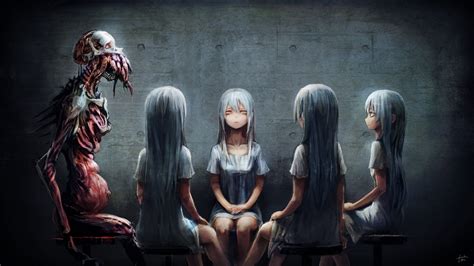 Dark Creepy Anime Wallpapers - 4k, HD Dark Creepy Anime Backgrounds on WallpaperBat