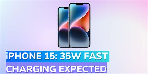 Apple iPhone 15 series is expected to offer 35W fast charging | Editorji