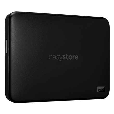 WD - Easystore 5TB External USB 3.0 Portable Hard Drive - Black