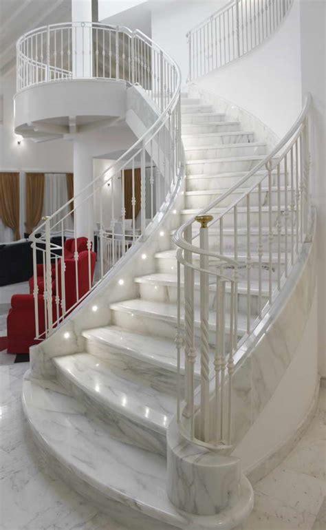 Marble Stairs and Stone Staircases: lifelong Beauty and Elegance