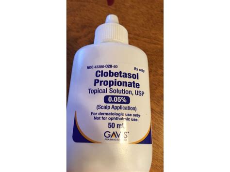 Clobetasol Propionate Topical Solution | Images and Photos finder