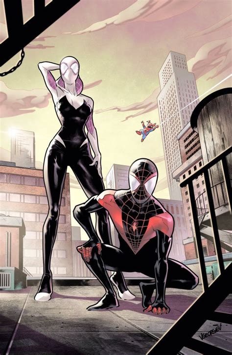 Miles and Gwen Stacy by Vasco Georgiev | Marvel spider gwen, Amazing ...