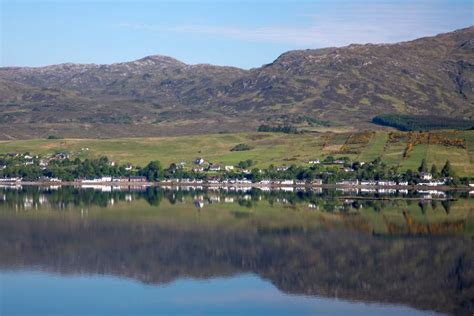 About Lochcarron, Wester Ross, Scotland, UK