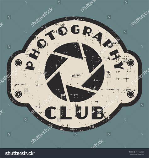 Photography Logo Sign Template Photography Club Stock Vector (Royalty ...