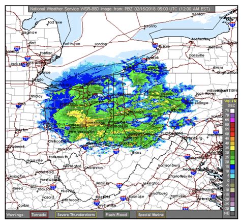 National Weather Service Radar 2-15-18 - Deep Creek Times