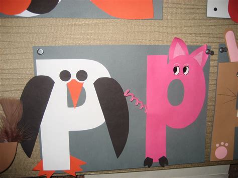Adorable Penguin and Pig Alphabet Crafts for Preschoolers