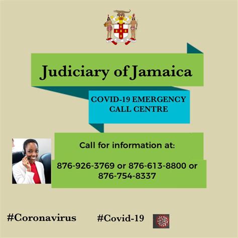 COVID-19 Emergency call centre – Court Administration Division