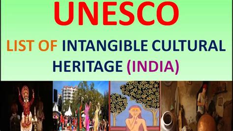 UNESCO Intangible cultural heritage list india | UNESCO Lists |GK| UPSC | SSC | ias preparation ...