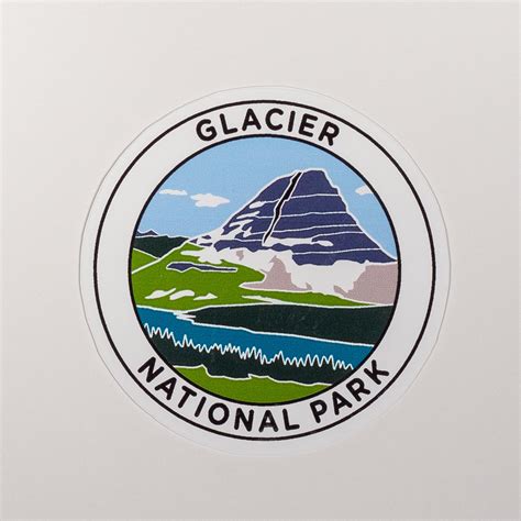 Glacier National Park Travel Sticker - Glacier National Park Conservancy