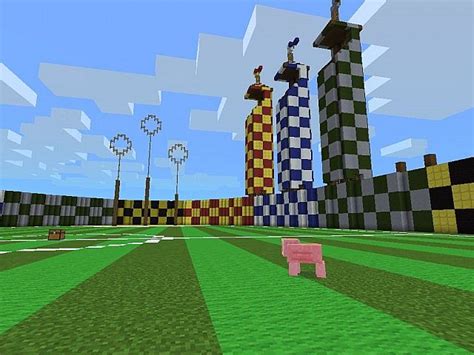 Quidditch Pitch Minecraft Map