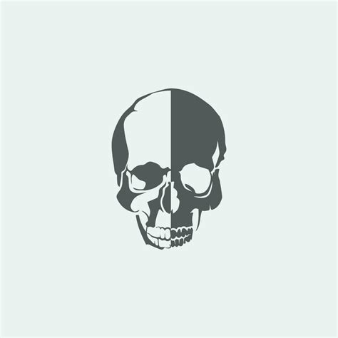 skull and bones icon logo design vector graphic illustration symbol 24742211 Vector Art at Vecteezy