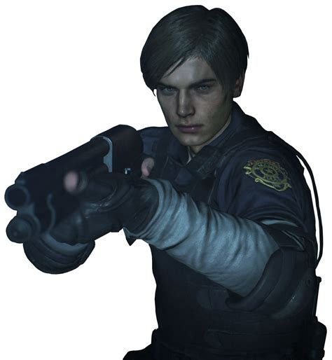 Resident Evil 2 Leon Shotgun Render PNG by VigoorDesigns on DeviantArt