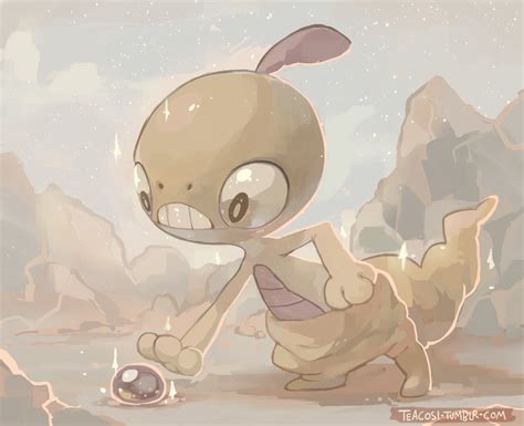 shiny scraggy by teacosies on DeviantArt