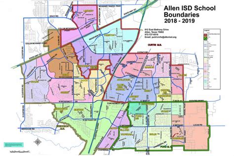 Find A School / Boundary Map - Texas School District Map - Printable Maps