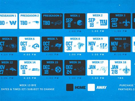 Carolina Panthers Home Schedule 2024 - Rose Wandis