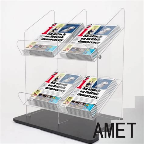 Acrylic Tabloid Newspaper Display Stands - Buy Acrylic Newspaper ...