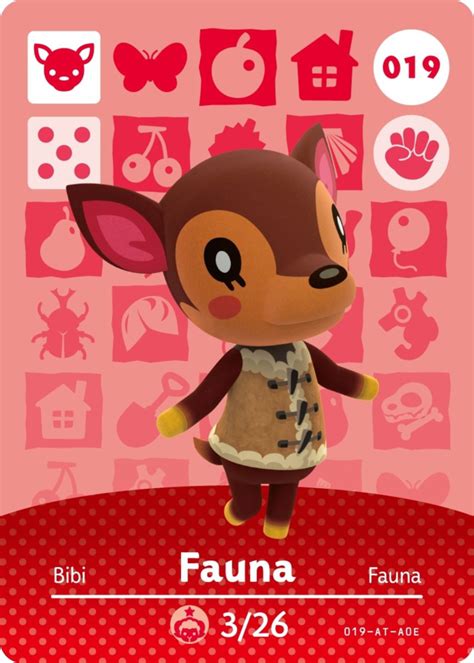 File:019 Fauna amiibo card NA.png - Animal Crossing Wiki - Nookipedia