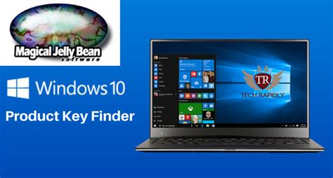 How to Find Windows 10 Product Key using Magical Jelly Bean Key finder